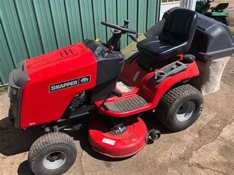 snapper mower grass catcher|snapper riding mower attachments.